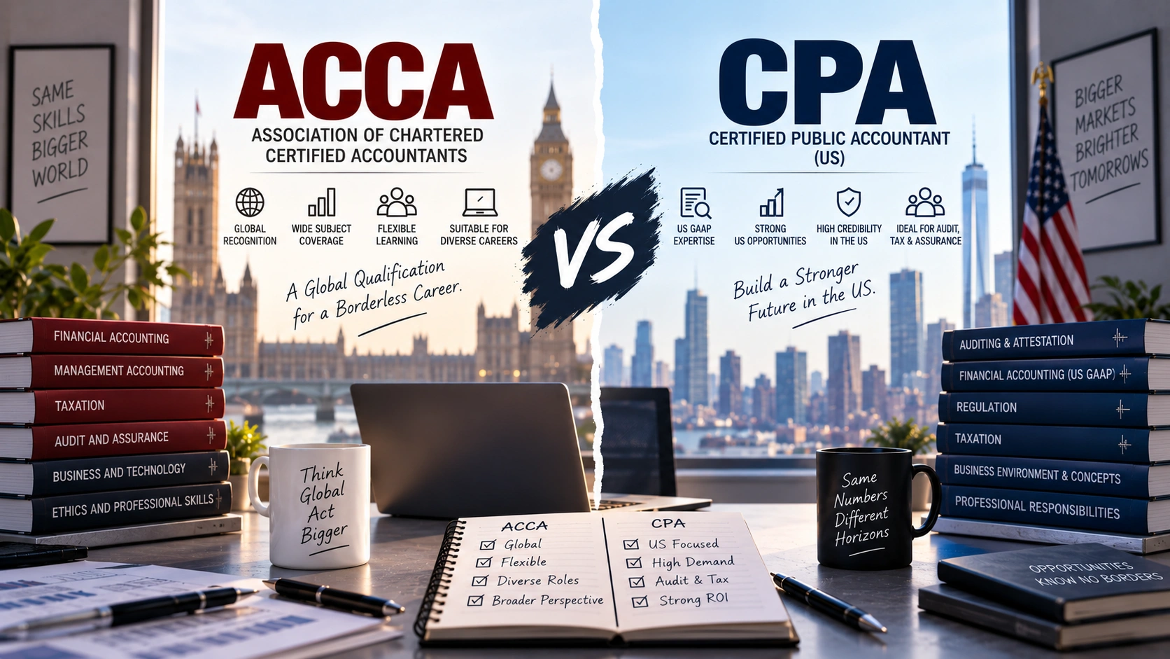 ACCA vs CPA: Which Global Route Actually Fits Indians? (2026)