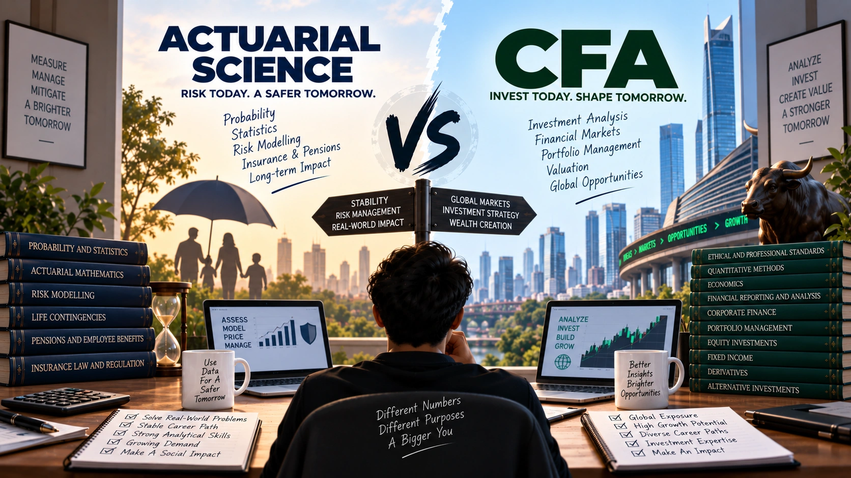 Actuarial Science vs CFA: Two Quant-Heavy Finance Paths