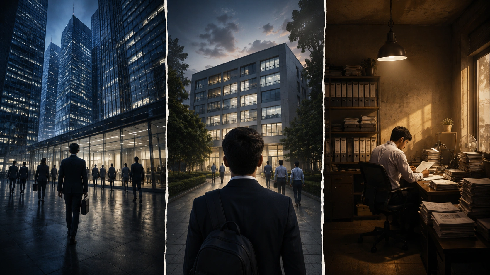 Big 4 vs Mid-Tier vs Small CA Firm — What Monday Actually Looks Like cover image