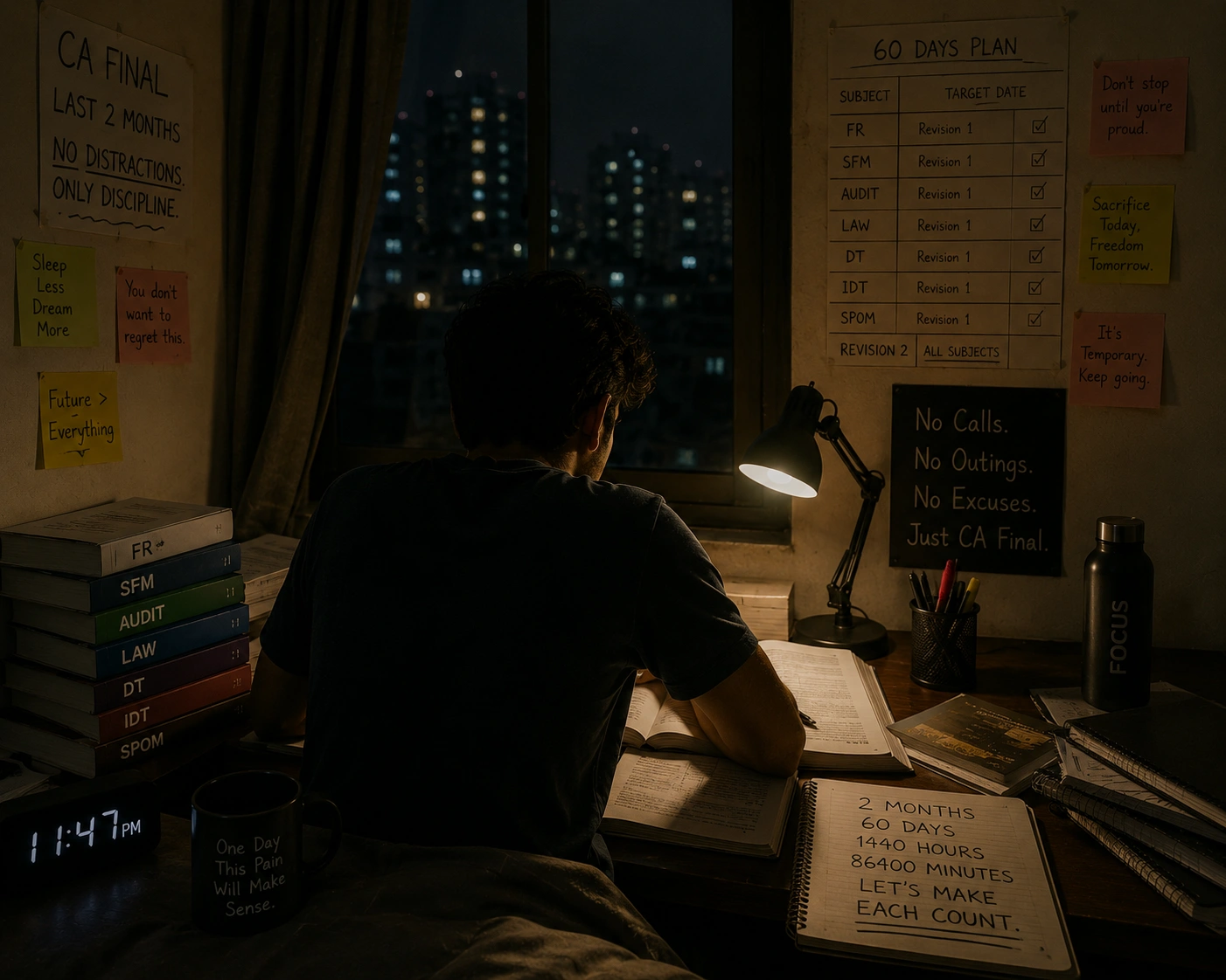 CA Final: The Last Two Months of Isolation