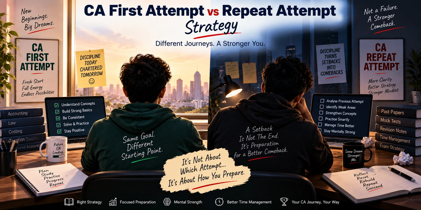 First Attempt vs Repeat Attempt: How Your CA Strategy Must Change cover image