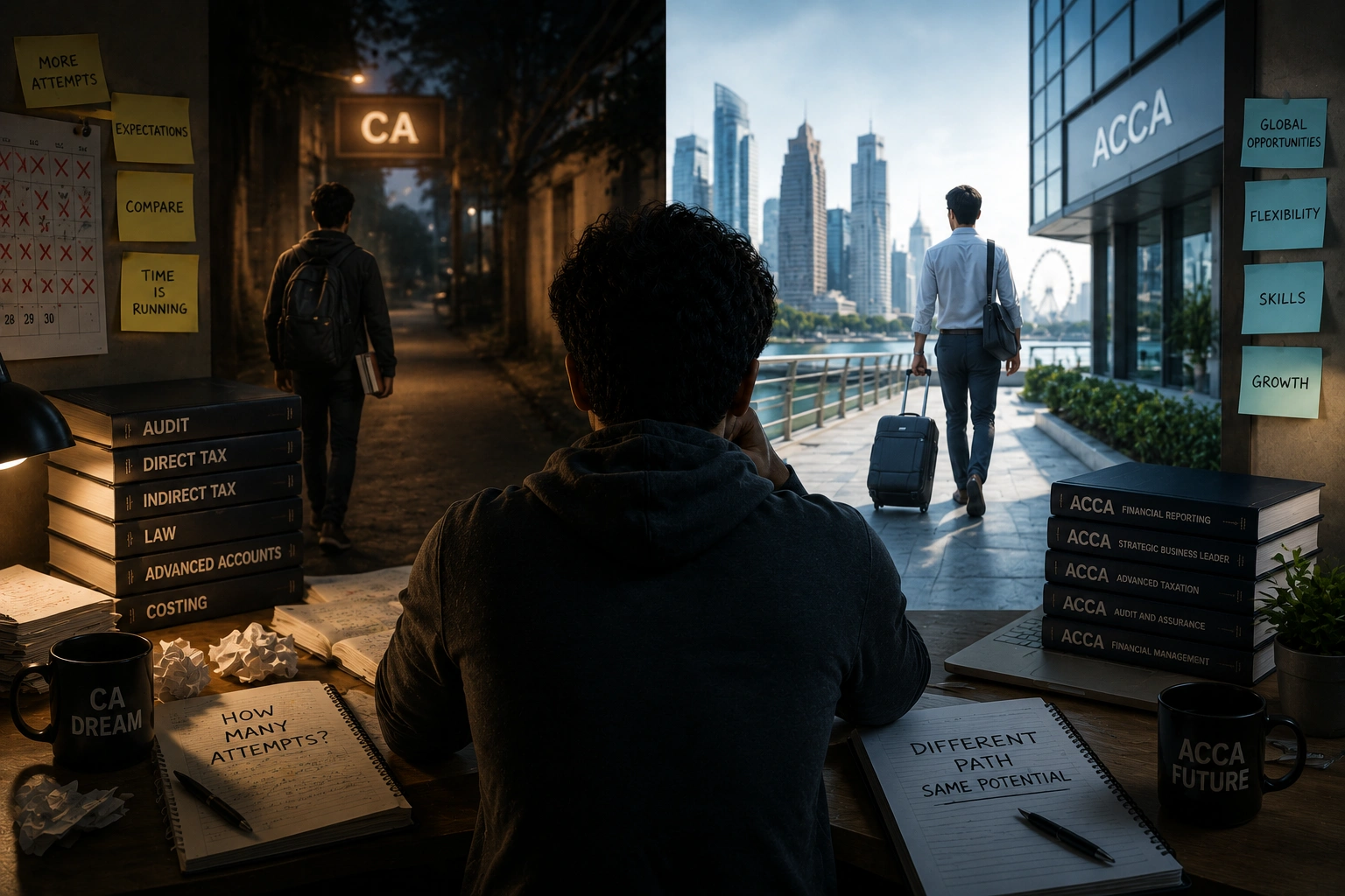 Your Batchmates Went ACCA and You Stayed CA: The Comparison cover image
