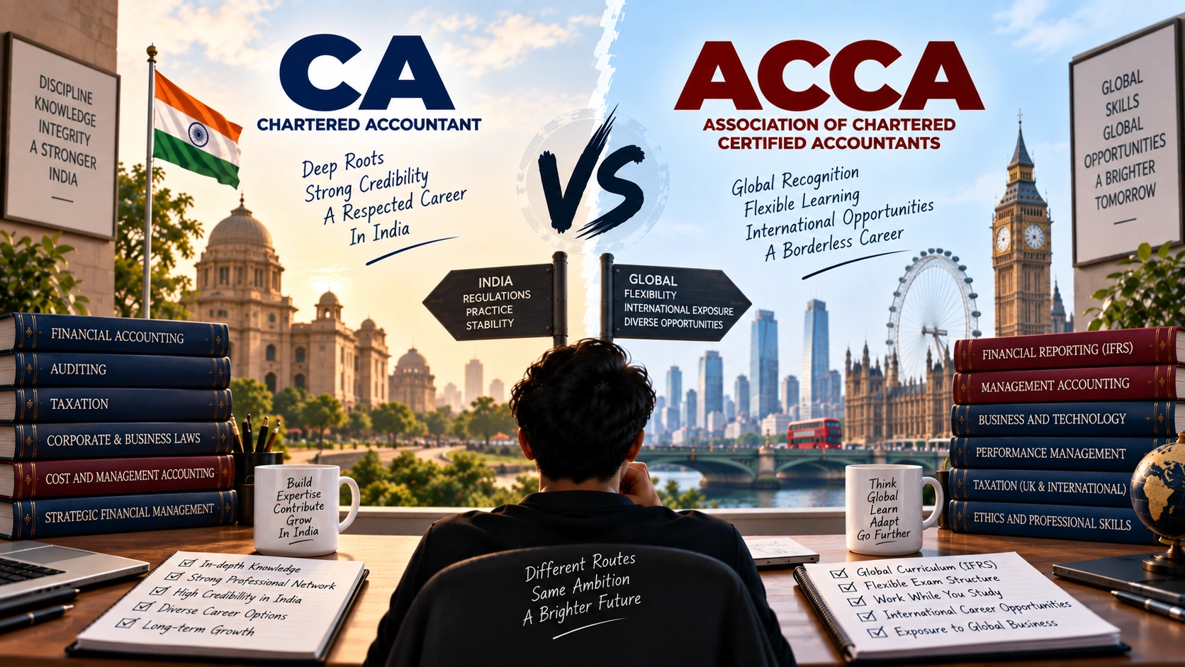 CA vs ACCA: The Real Cost, Duration and Rights Compared (2026)