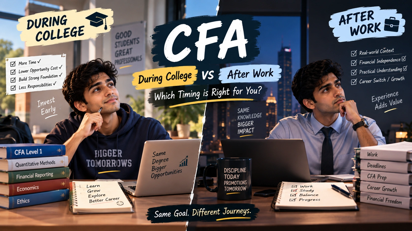 CFA During College vs After Starting Work: Which Timing Actually Wins cover image
