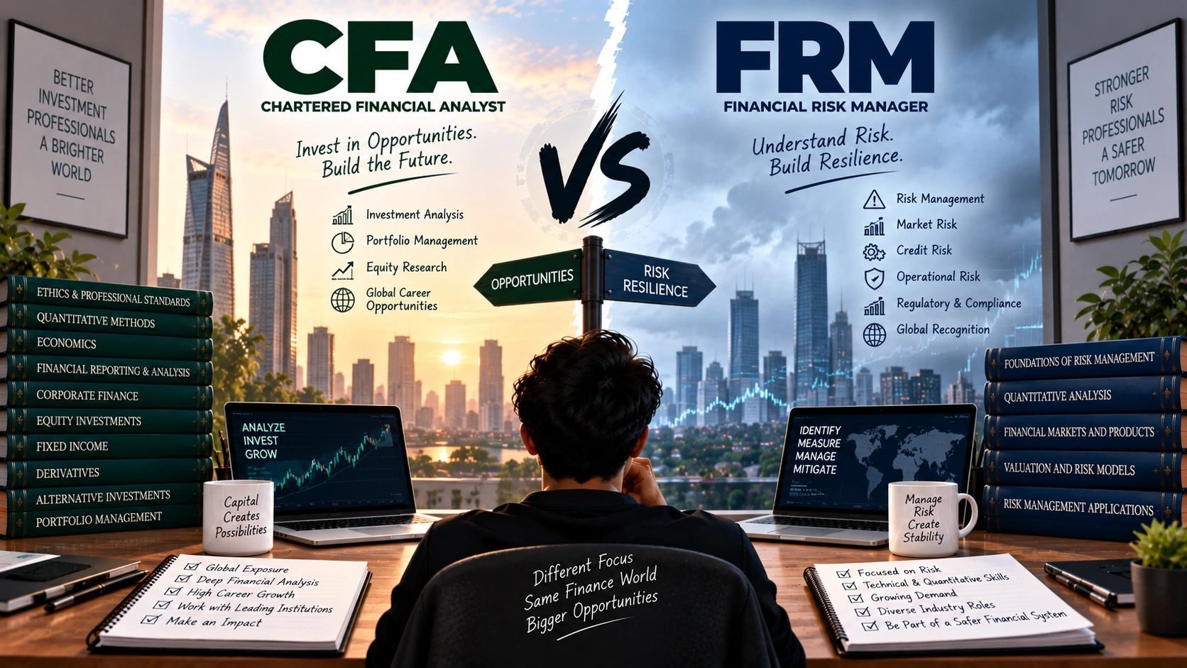 CFA vs FRM: Day-to-Day Work You're Actually Signing Up For