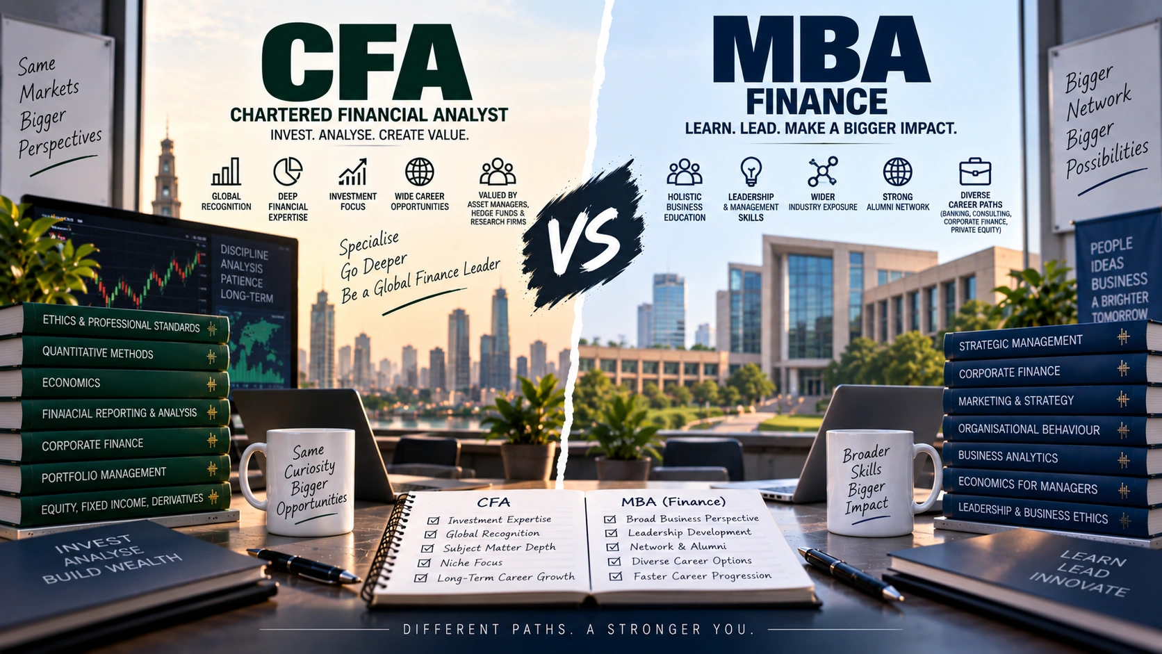 CFA Charter vs MBA in Finance: Which Investment Career? (2026)