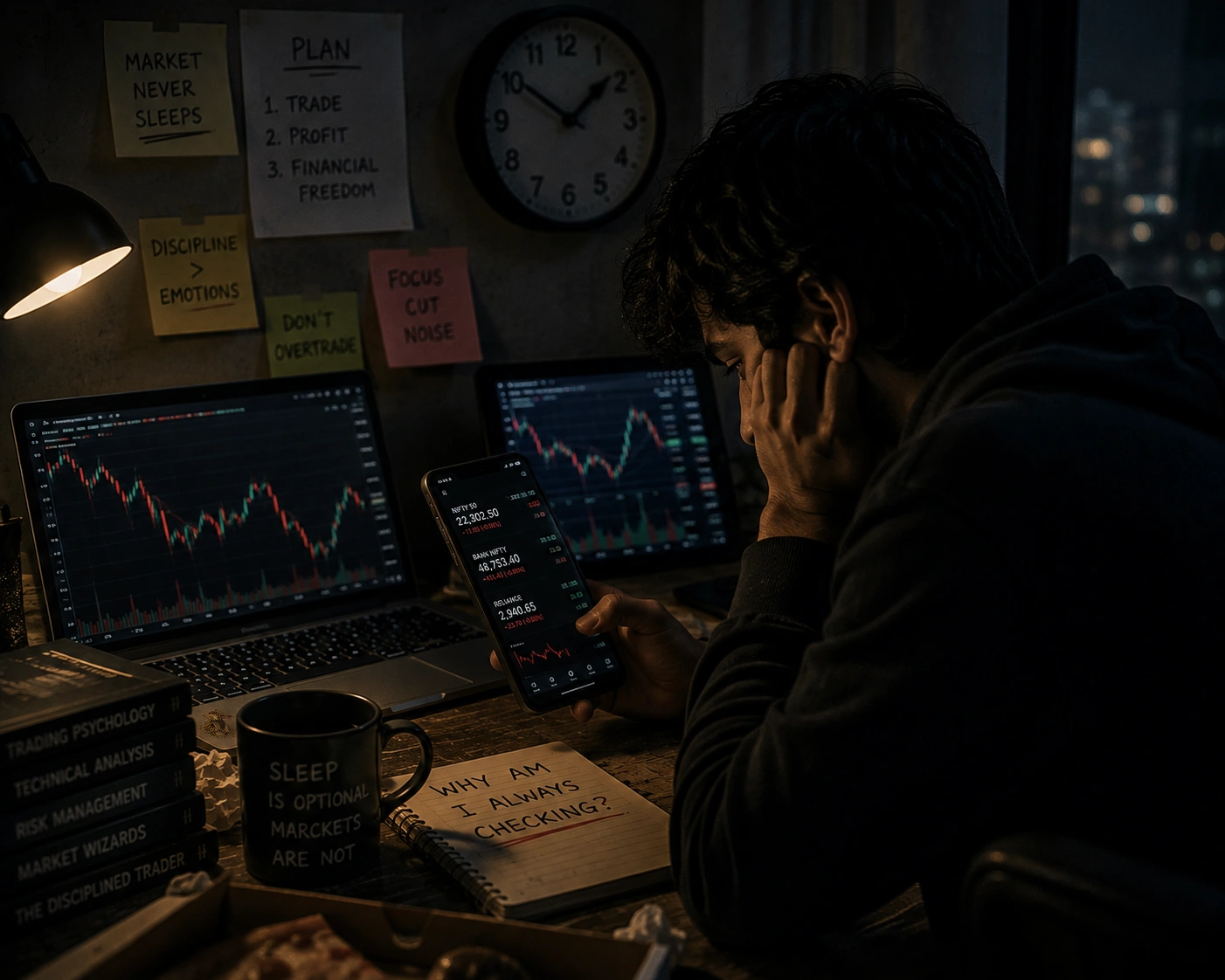 Checking Stock Prices Obsessively: When It Takes Over