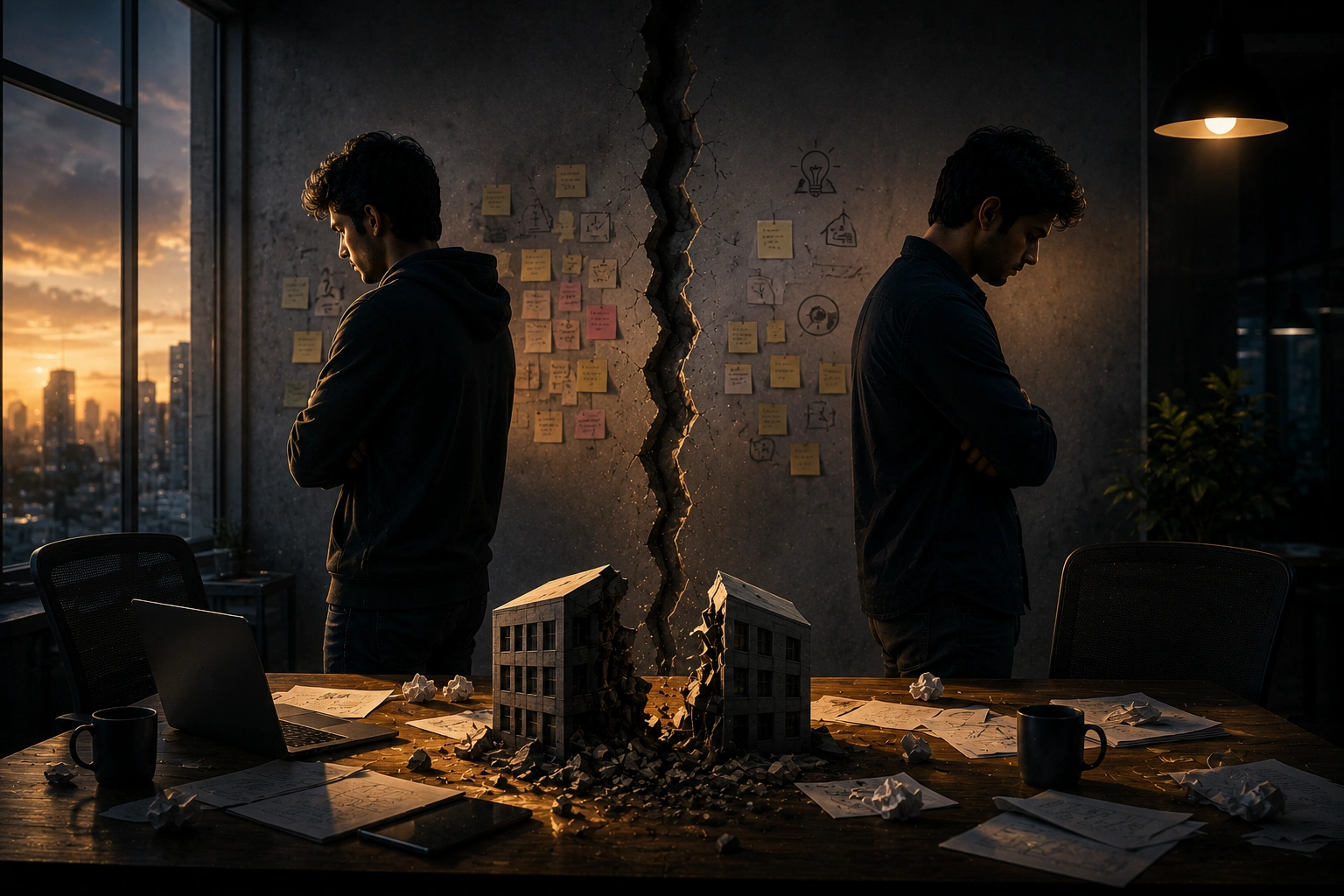 Cofounder Conflict — Why It Feels Exactly Like a Breakup cover image