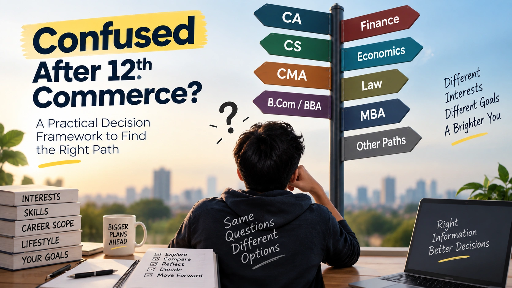 Confused After 12th Commerce? A Framework, Not a List cover image