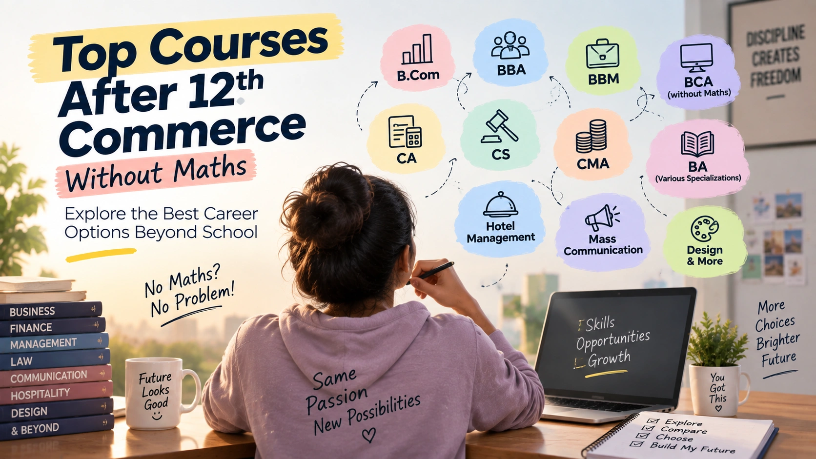 Courses After 12th Commerce Without Maths: Whats Really Open cover image