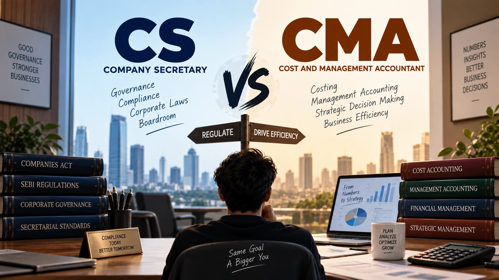 CS vs CMA (India): Governance Authority vs Cost Authority