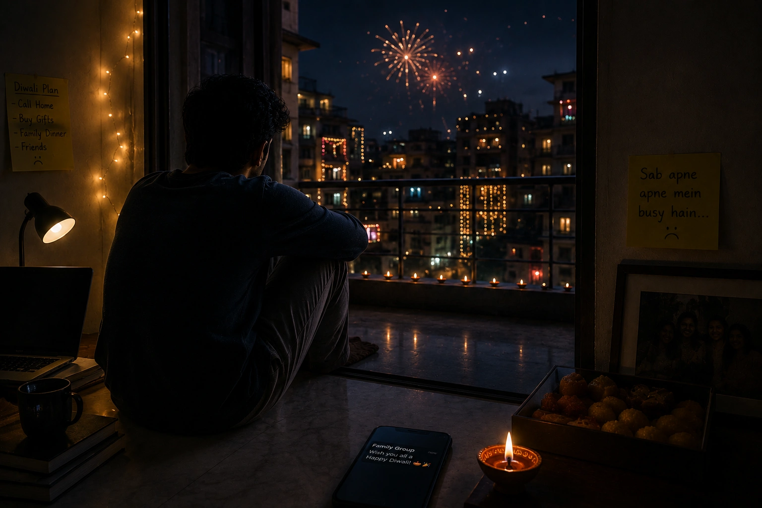 Diwali Loneliness: The Festive Season's Hidden Epidemic