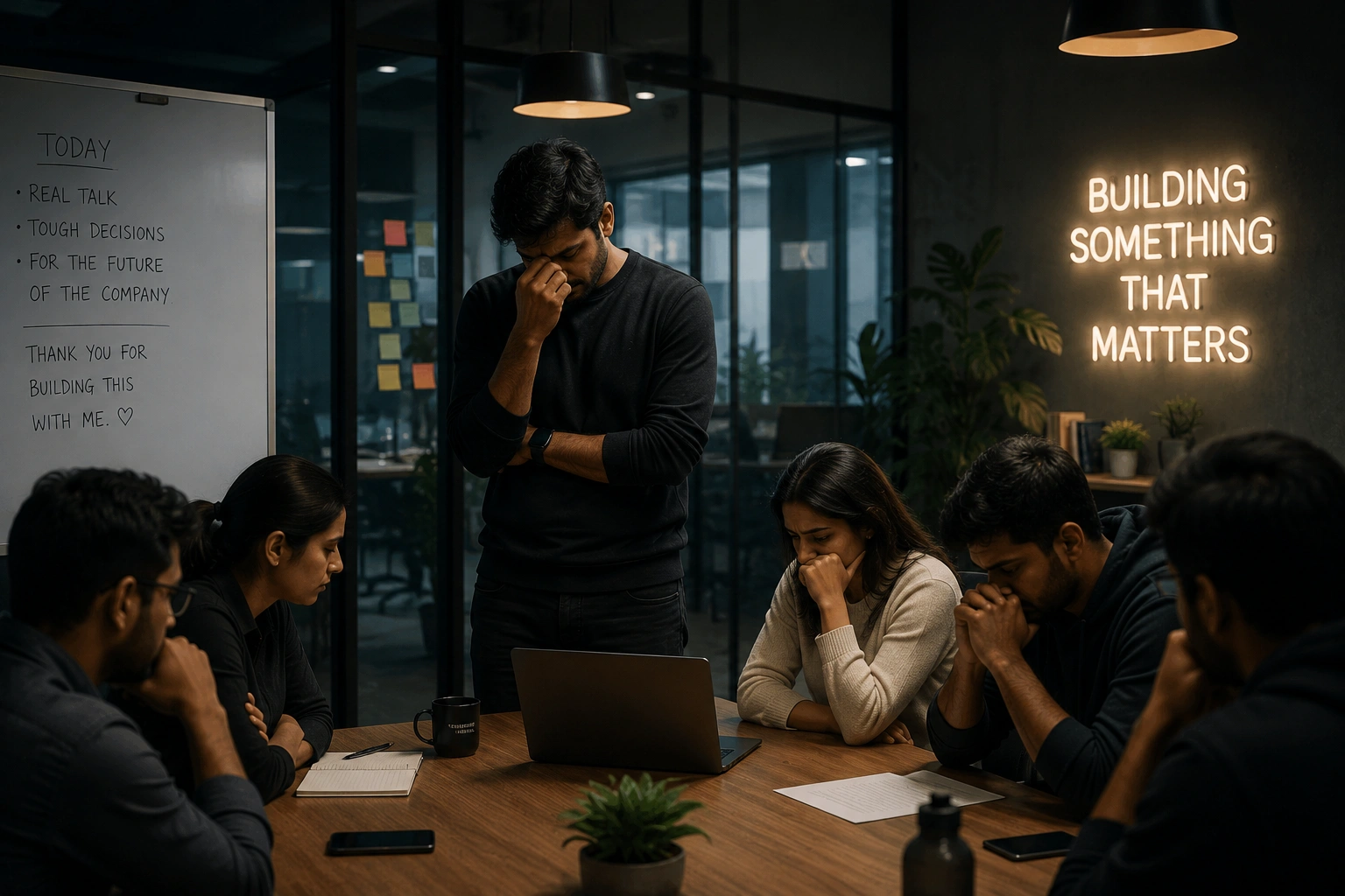 Telling Your Team the Moneys Run Out: A Founders Guilt cover image