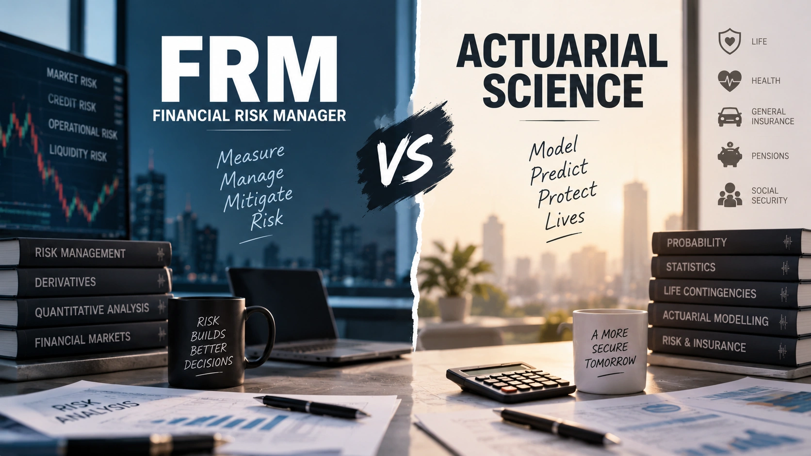 FRM vs Actuarial Science: Two Roads Into Risk (India)