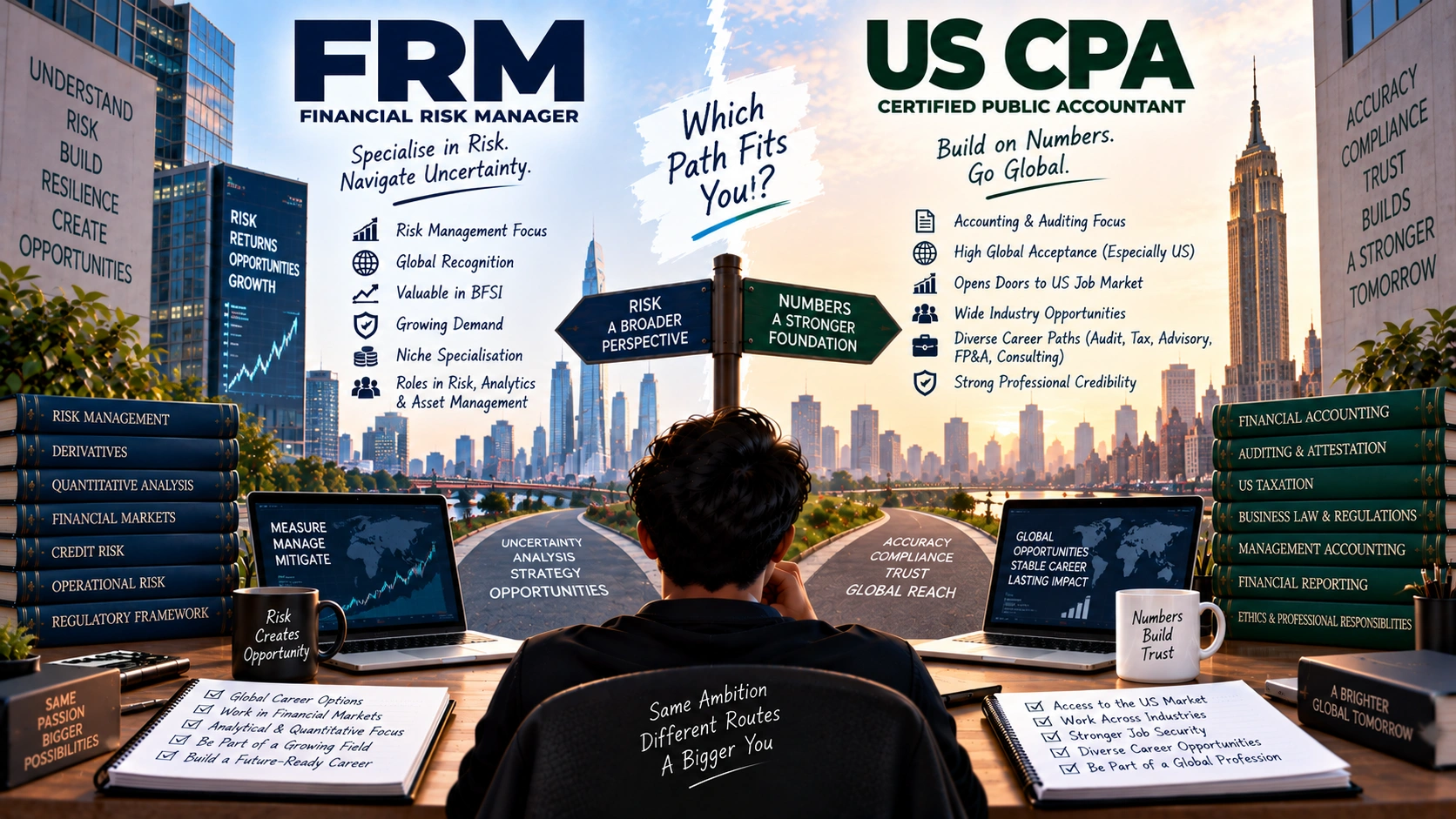 FRM vs US CPA: Risk vs Audit, Not the Same Career (2026)