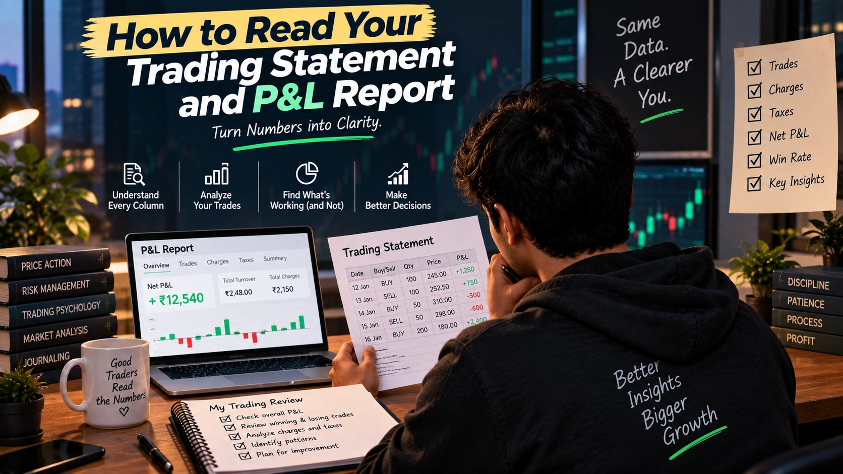 How to Read Your Trading P&L Statement (India Guide) cover image