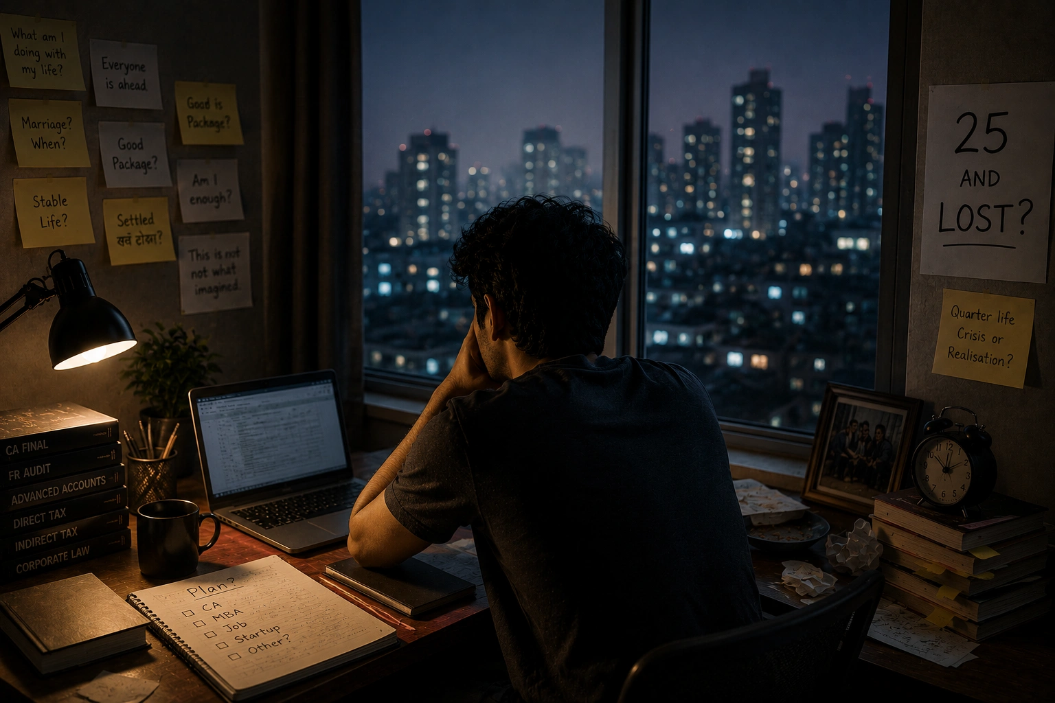 The Indian Quarter-Life Crisis: Why 25 Feels Like a Deadline cover image