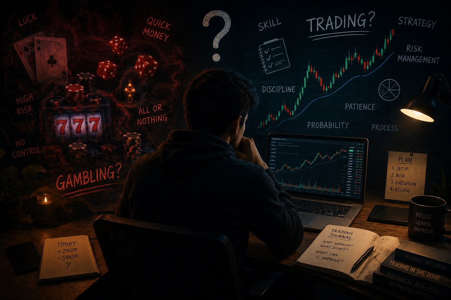 When Does Trading Become Gambling? The Signs Nobody Wants to See cover image