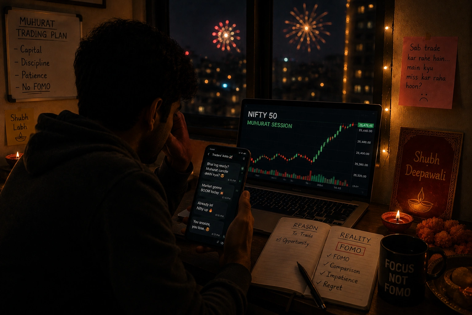 Muhurat Trading FOMO: When Tradition Meets Market Obsession