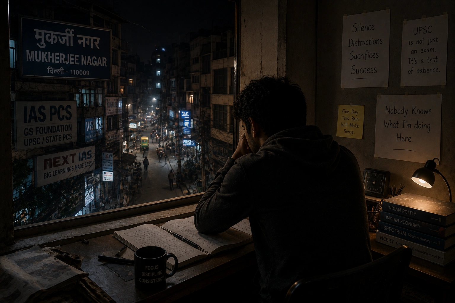Moving to Mukherjee Nagar: The Loneliness Behind the UPSC Dream cover image