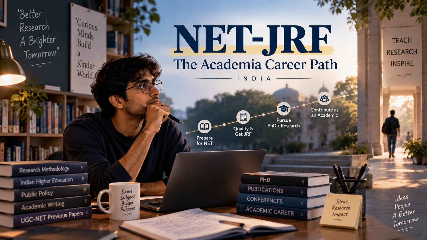 NET/JRF as a Path: Academia Instead of CA or UPSC cover image