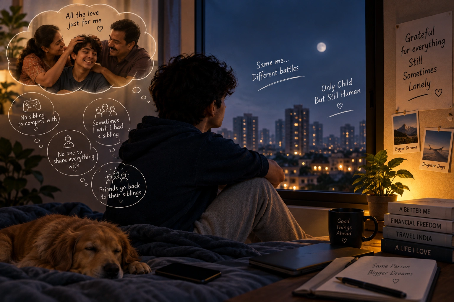 Only Child Loneliness: What Growing Up Without Siblings Actually Feels Like cover image