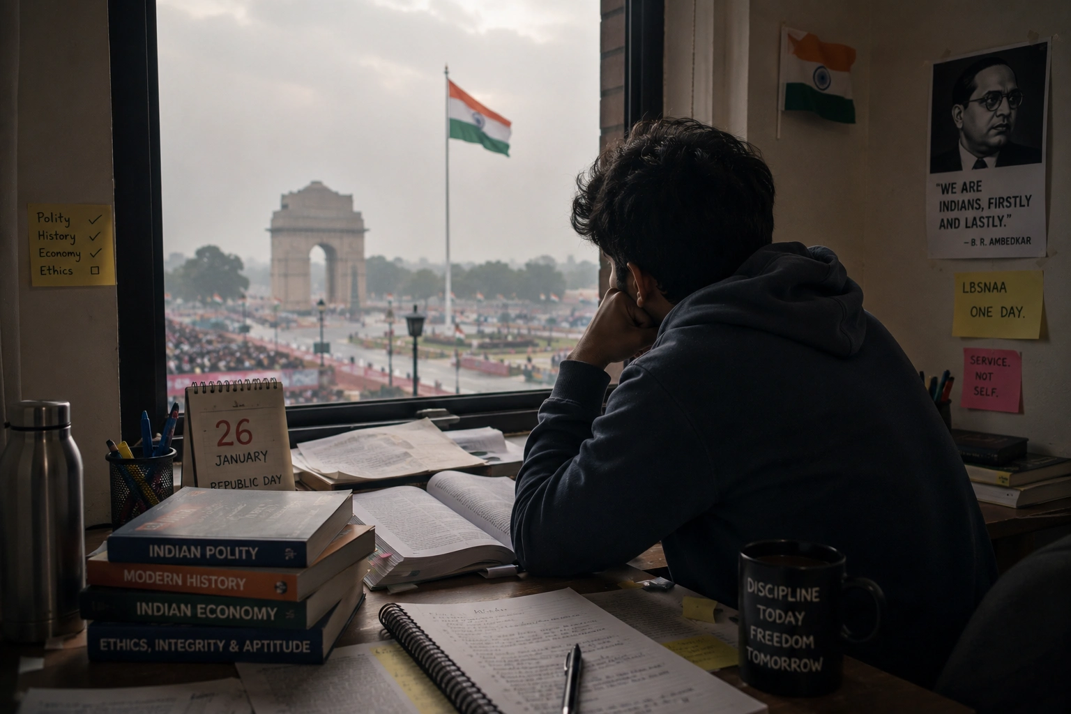 Republic Day as a UPSC Aspirant: A Hard Day to Watch