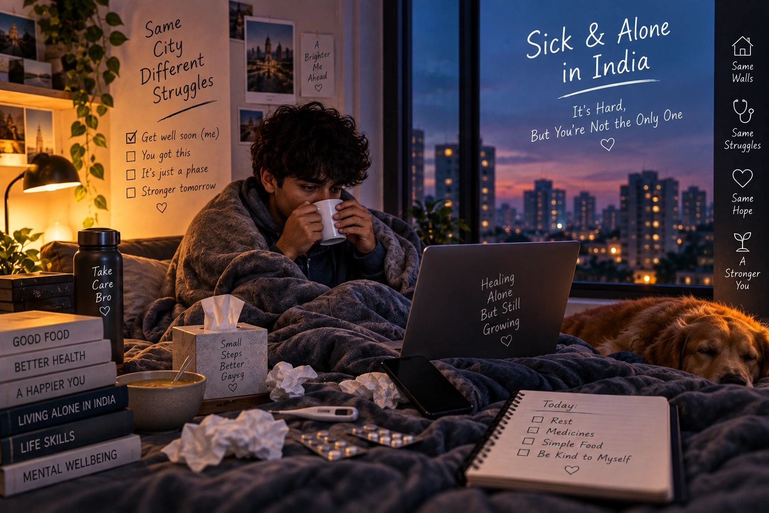 Sick and Alone: The Fear Nobody Talks About cover image