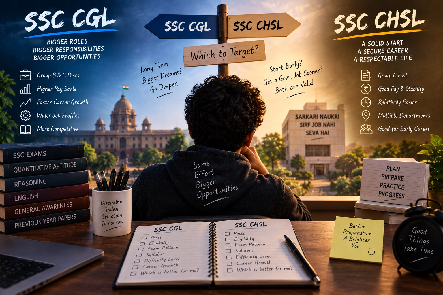 SSC CGL vs CHSL: Which Should You Actually Target First cover image