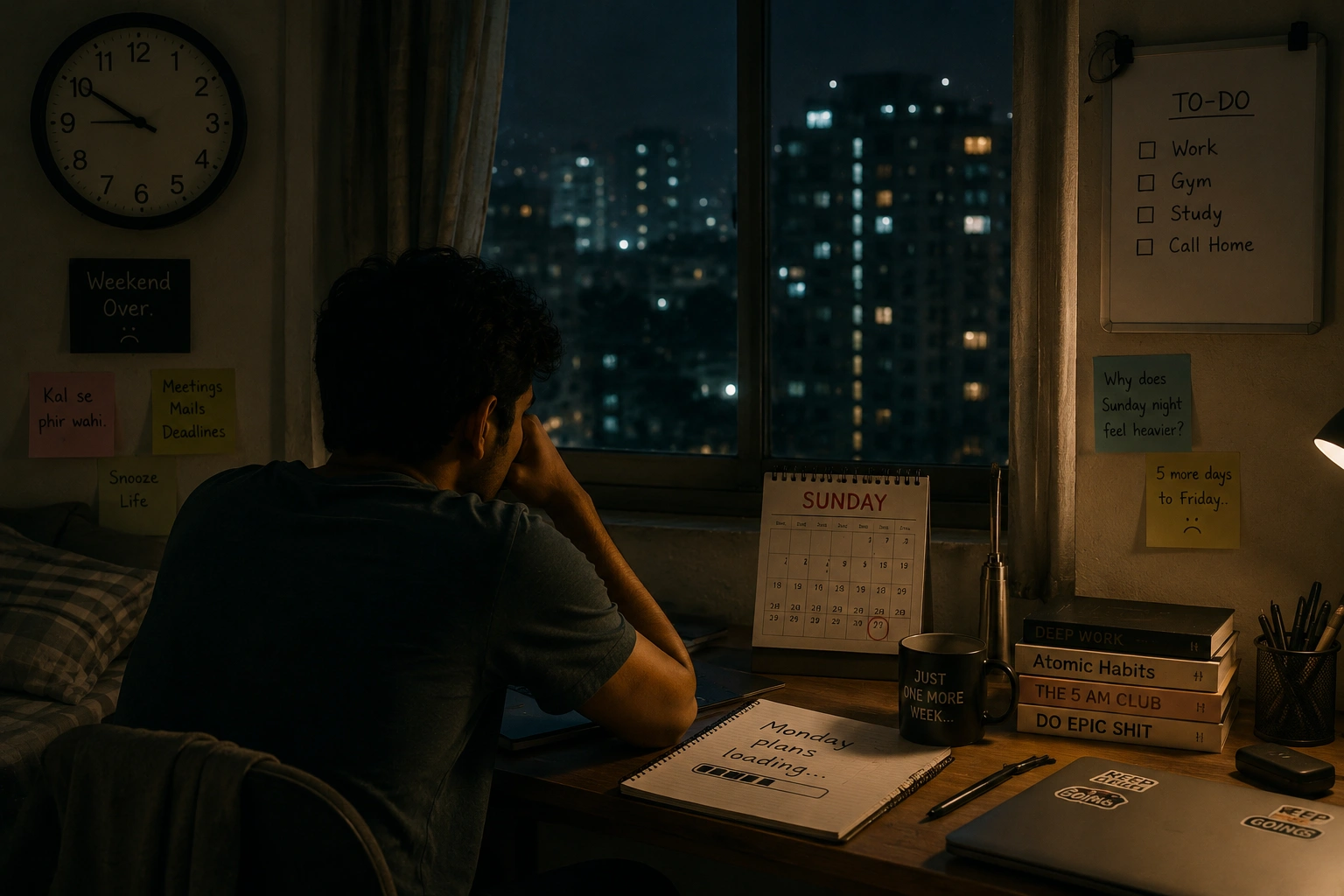 Sunday Night Anxiety: The Dread That Won't Let You Rest