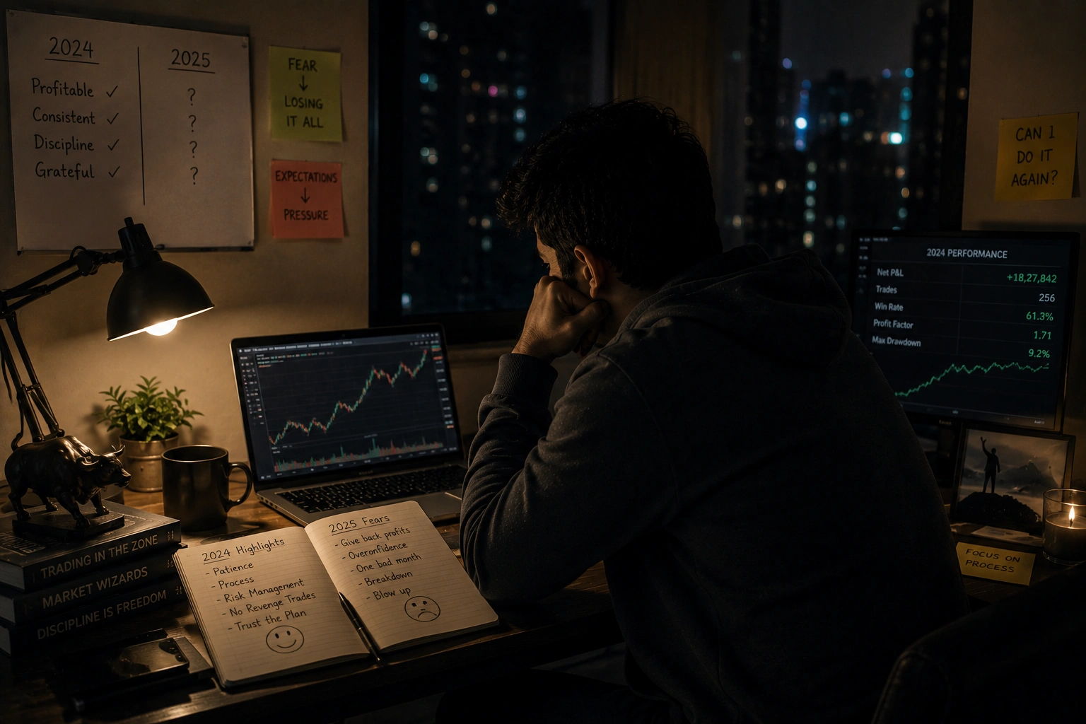 Trader's Profitable Year Dread: When Winning Feels Off