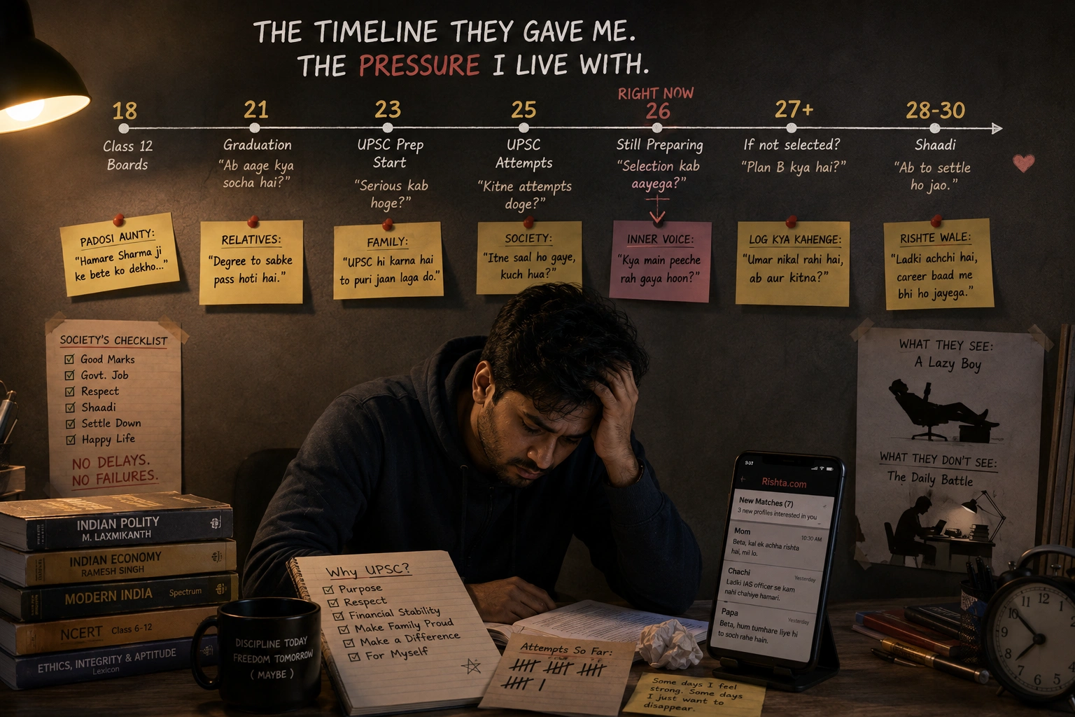 UPSC vs Shaadi: When the Clock and the Family Both Wont Wait cover image