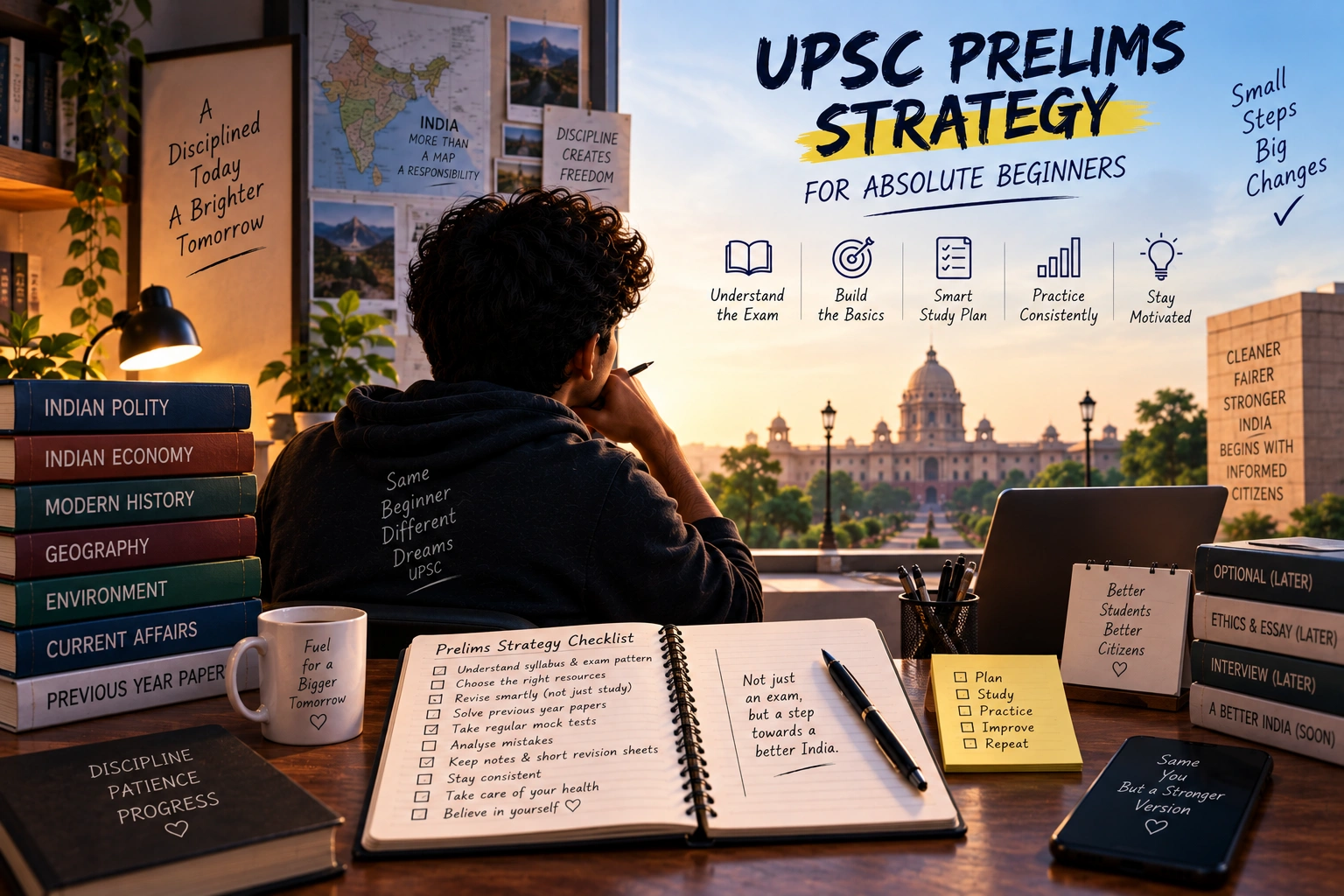 UPSC Prelims Strategy for Absolute Beginners cover image