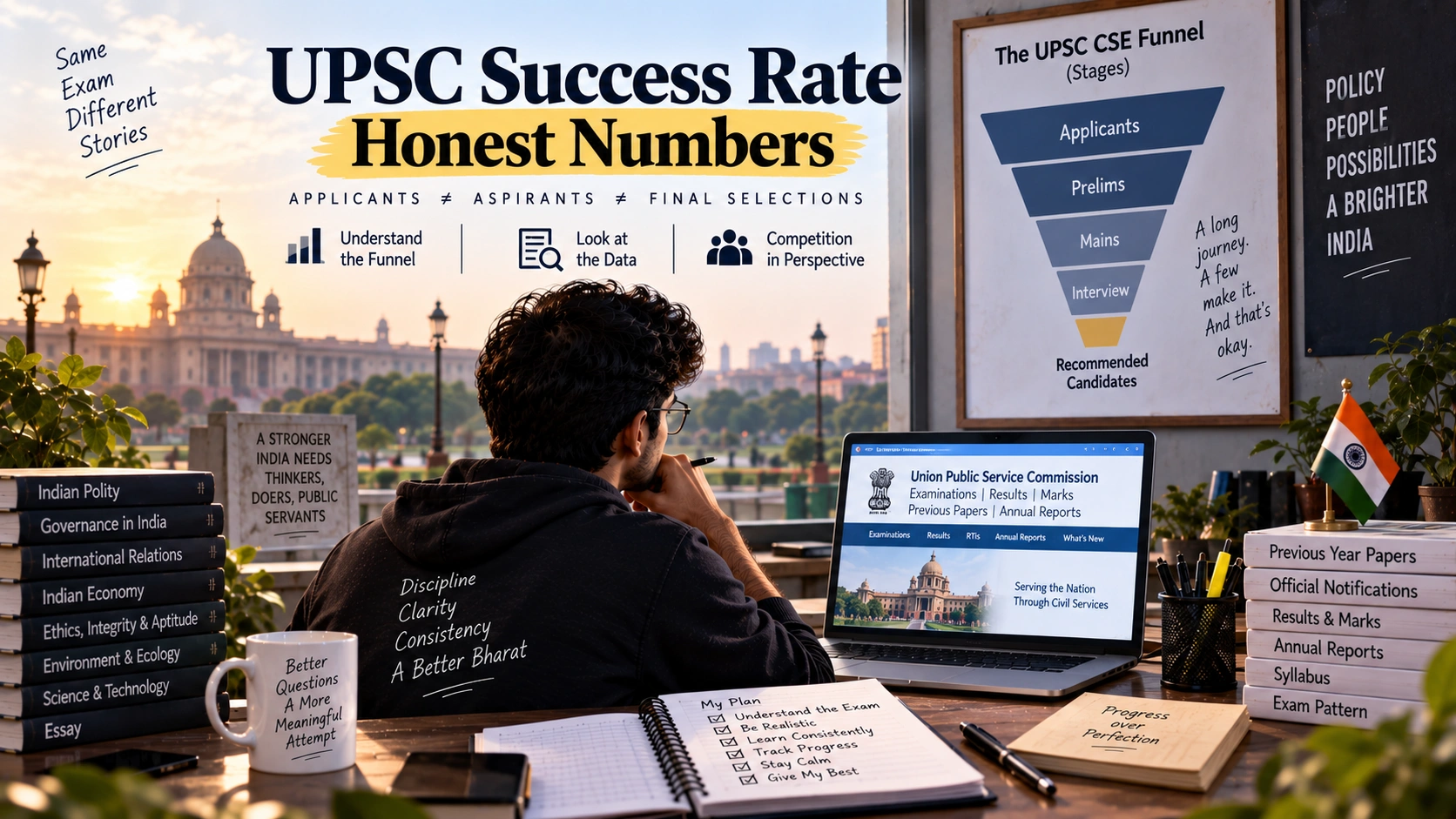 What Percentage of UPSC Aspirants Actually Clear It? cover image